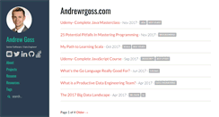 Desktop Screenshot of andrewrgoss.com